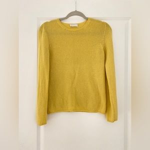 Prada Yellow Wool Sweater Women